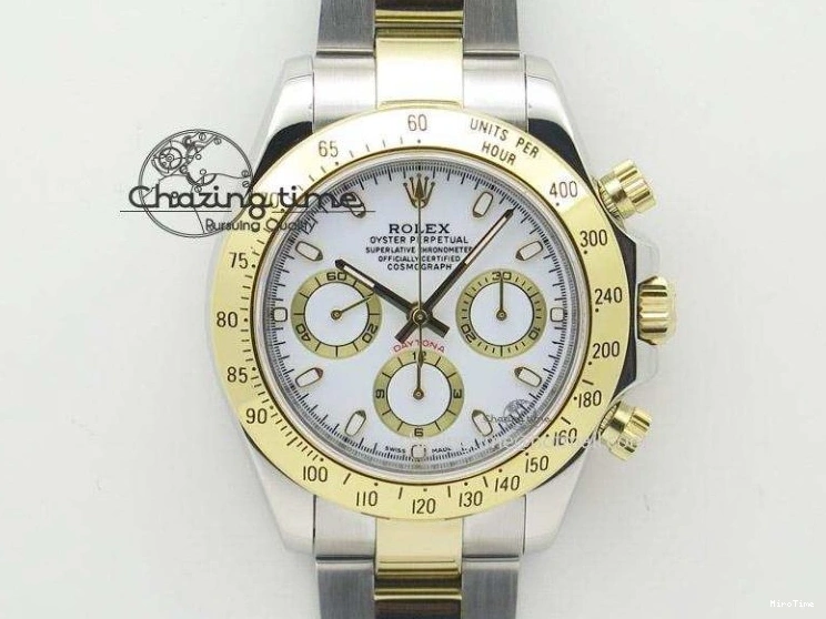 MiroTime 0105 Elegant Daytona 116515 BTF 1:1 Best Edition RG Dial on Oysterflex Rubber Strap SA4130 V 2264